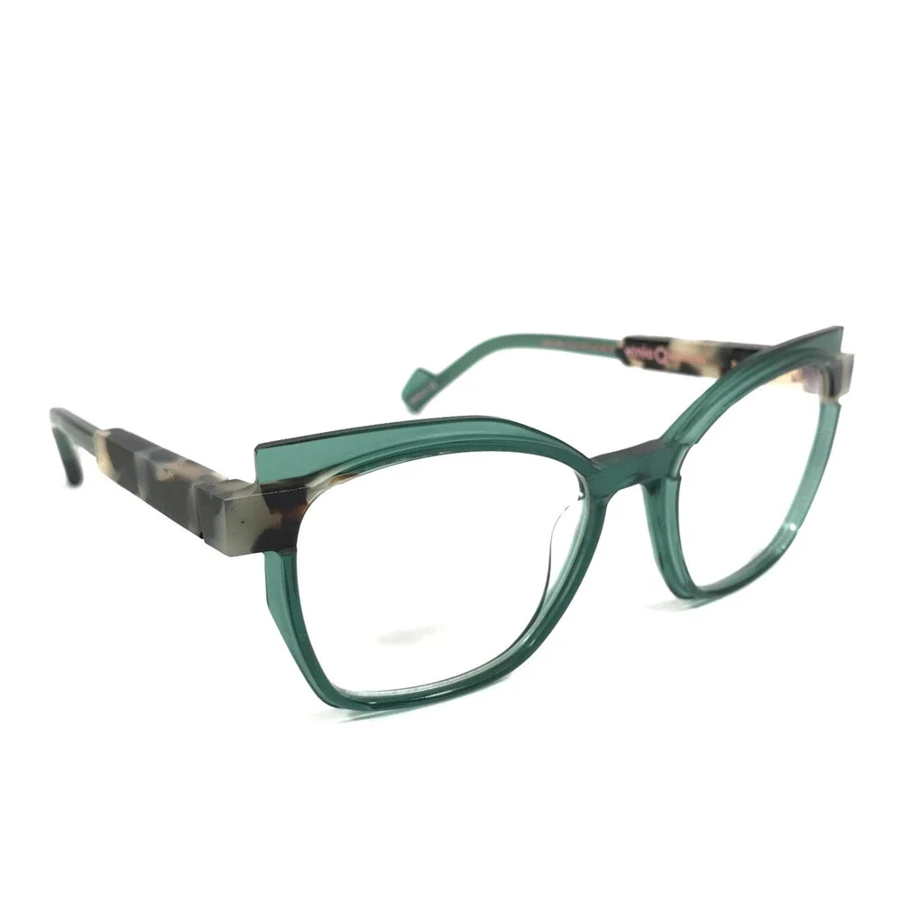 Etnia Barcelona Eyeglasses Frames CHROMA N39 GRHV Green Havana 52-13-140